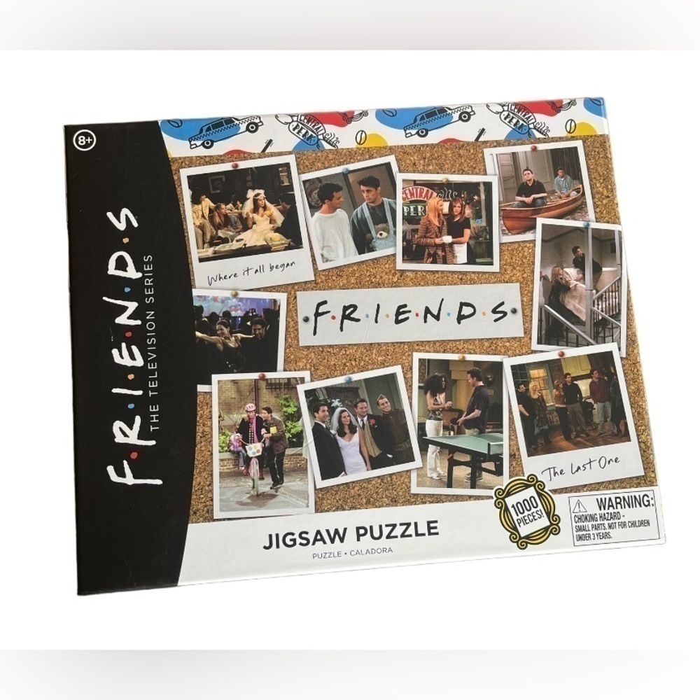 Friends TV Series 1000-Piece Jigsaw Puzzle - Multicolor
